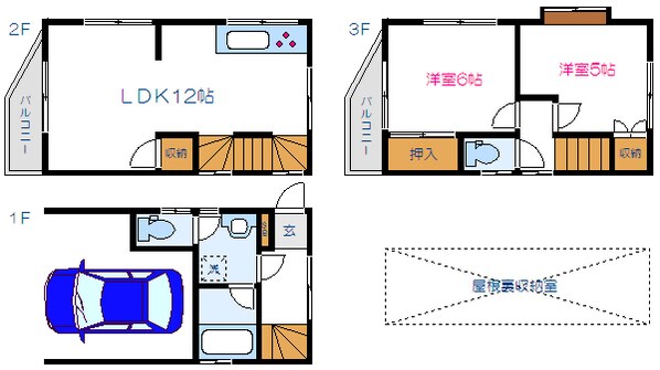 Rana　新小岩の物件間取画像